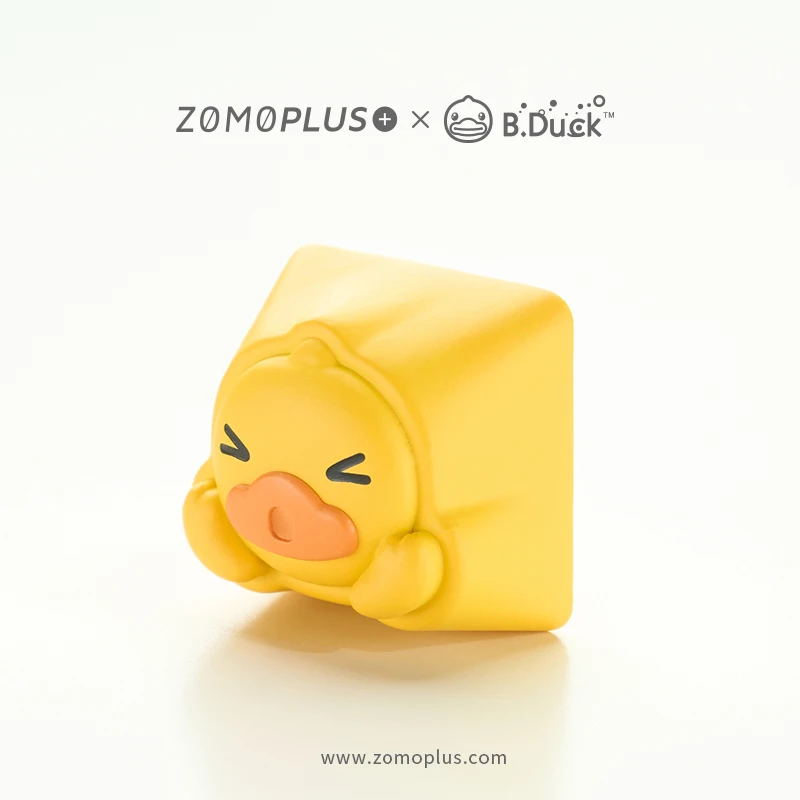 키 캡, 기계식 키보드 키 캡, 개성 디자인, 체리 MX 축 3D 키 캡, Q Meng 귀여운 작은 노란색 오리 블라인드 박스 키 캡