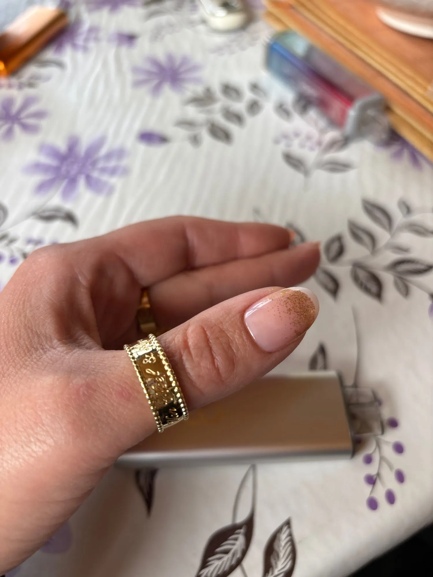 Single Row Zircon Sky Star Ring photo review