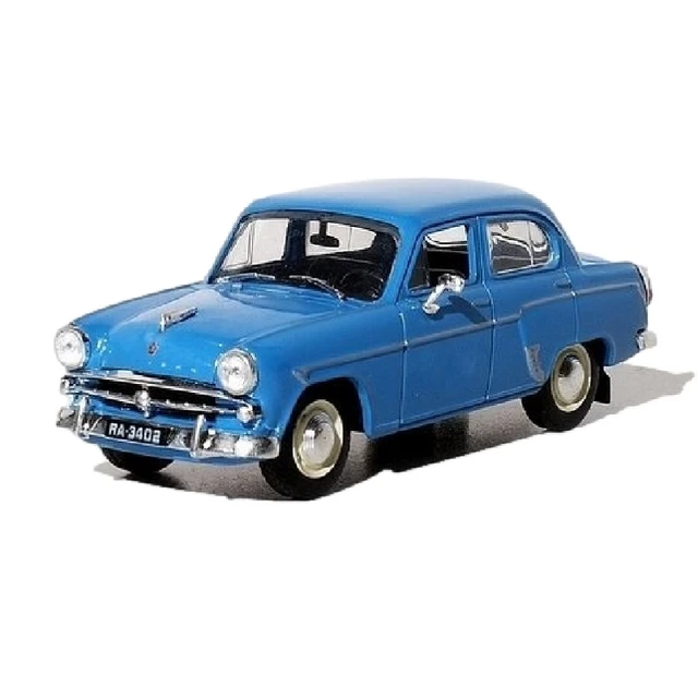 DeAgostini, Moskwitch 407, Escala 1:43, Miniatura Diecast Coleccionable,  Colección de Coches Legendarios Polacos #16 Kultowe