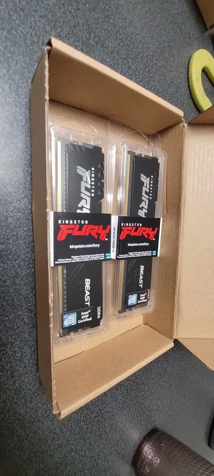 Kingston Fury Beast DDR4 8G 16G 32GB 3600 3200Mhz RAM PC Memory 288Pin XMP2.0 Heatsink For Desktop AMD or INTEL Motherboard photo review