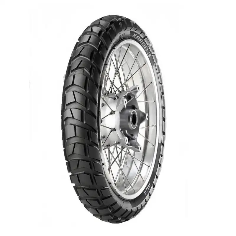 Metzeler 3957900-Pneumatico Enduro Anteriore Per Moto 90/90-21 M/C Tl 54R M + S Karoo 3 F