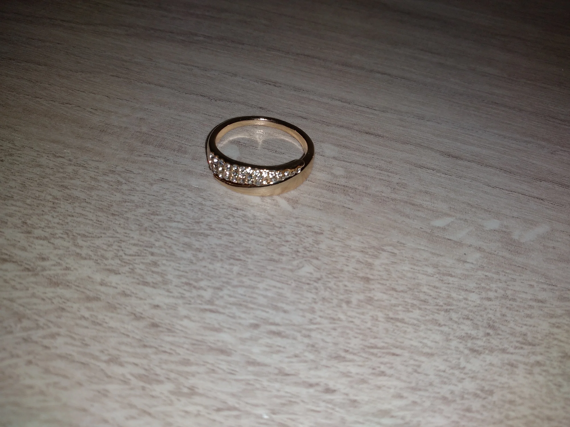 New Stainless Steel 18K Gold Plated Sun Rings for Women photo review