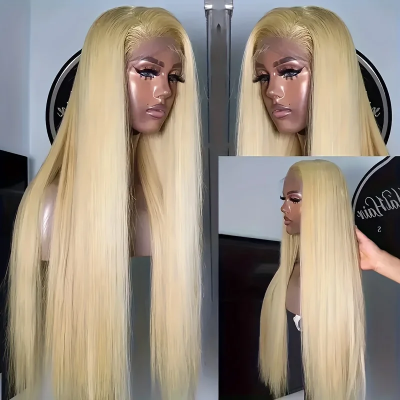 30 Inch HD Transparent Straight 200% Density 13x4 Lace Front Human Hair Wigs 13x6 Human Hair Lace Frontal Wigs On Clearance Sale