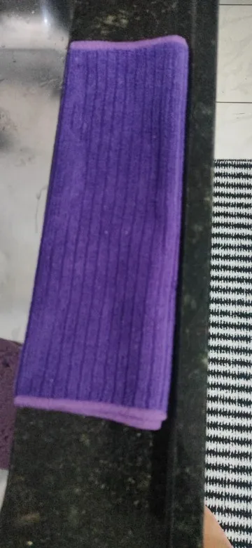 Pano Microfibra Automotiva Flanela Anti-risco 30x30 (5 Uni) - Neverdie Store photo review