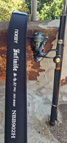 Noeby Shore Jigging Fishing Rod 2.49m 2.75m 2.9m Fuji Guide Reel