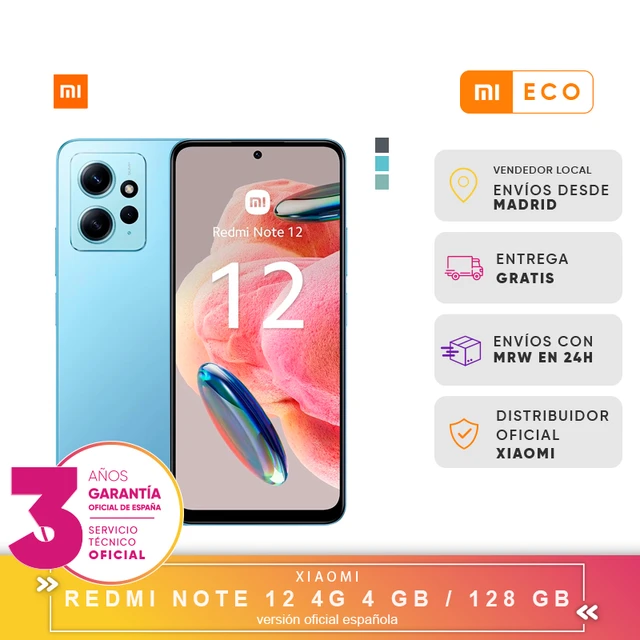 Xiaomi Redmi Note 12 4G Global Version Smartphone NFC Snapdragon 685 Octa  Core 6.67 FHD AMOLED