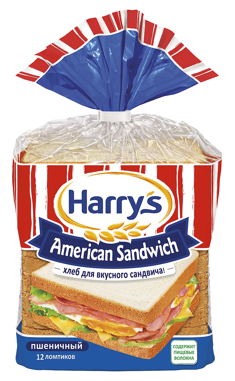 10 штук Хлеб Harry's для сэндвича
