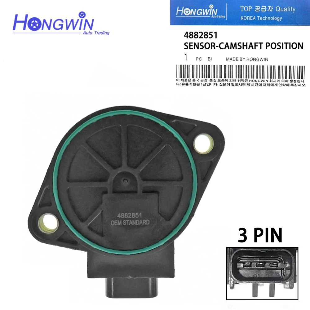 

Новый датчик положения распредвала для Chrysler PT Cruiser Sebring Plymouth Eagle Dodg Caravan 2.0L 2.4L 1997-2009 4882251Ab 5093508Aa