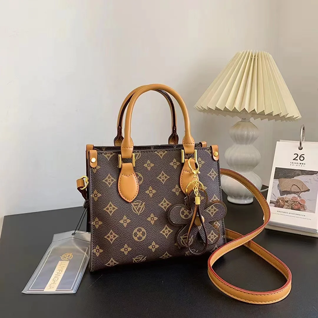 

Presbyopia Tote Bag, High-Aesthetic, Elegant, Old Flowers Shoulder Bag, Designer Luxury Women's Bag