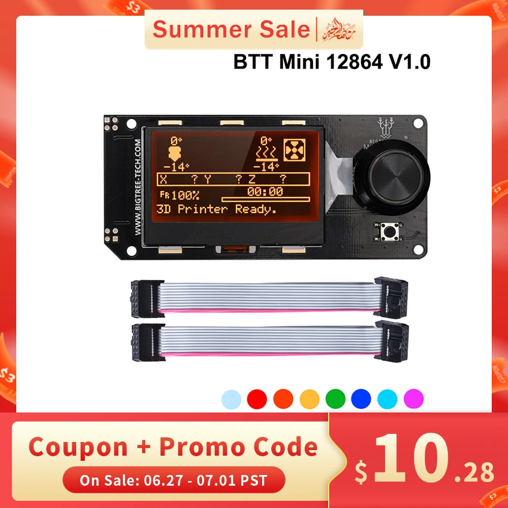 BIGTREETECH MINI 12864 V1.0 LCD Display Screen mini12864 Smart Display