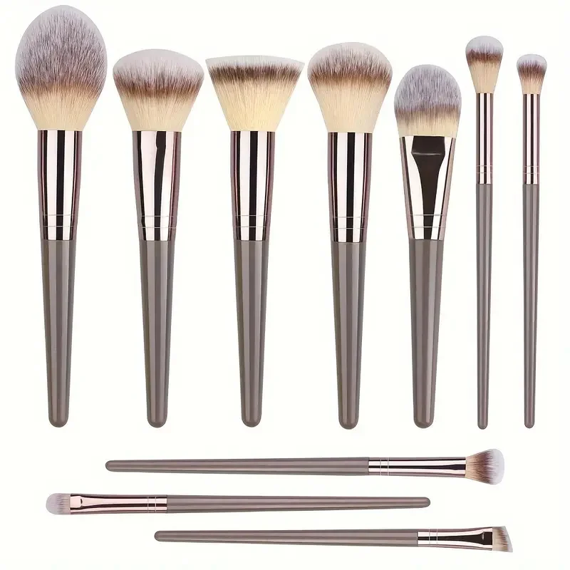 Luxury Soft Fluffy Cosmetic Brush Set for Effortless Beauty