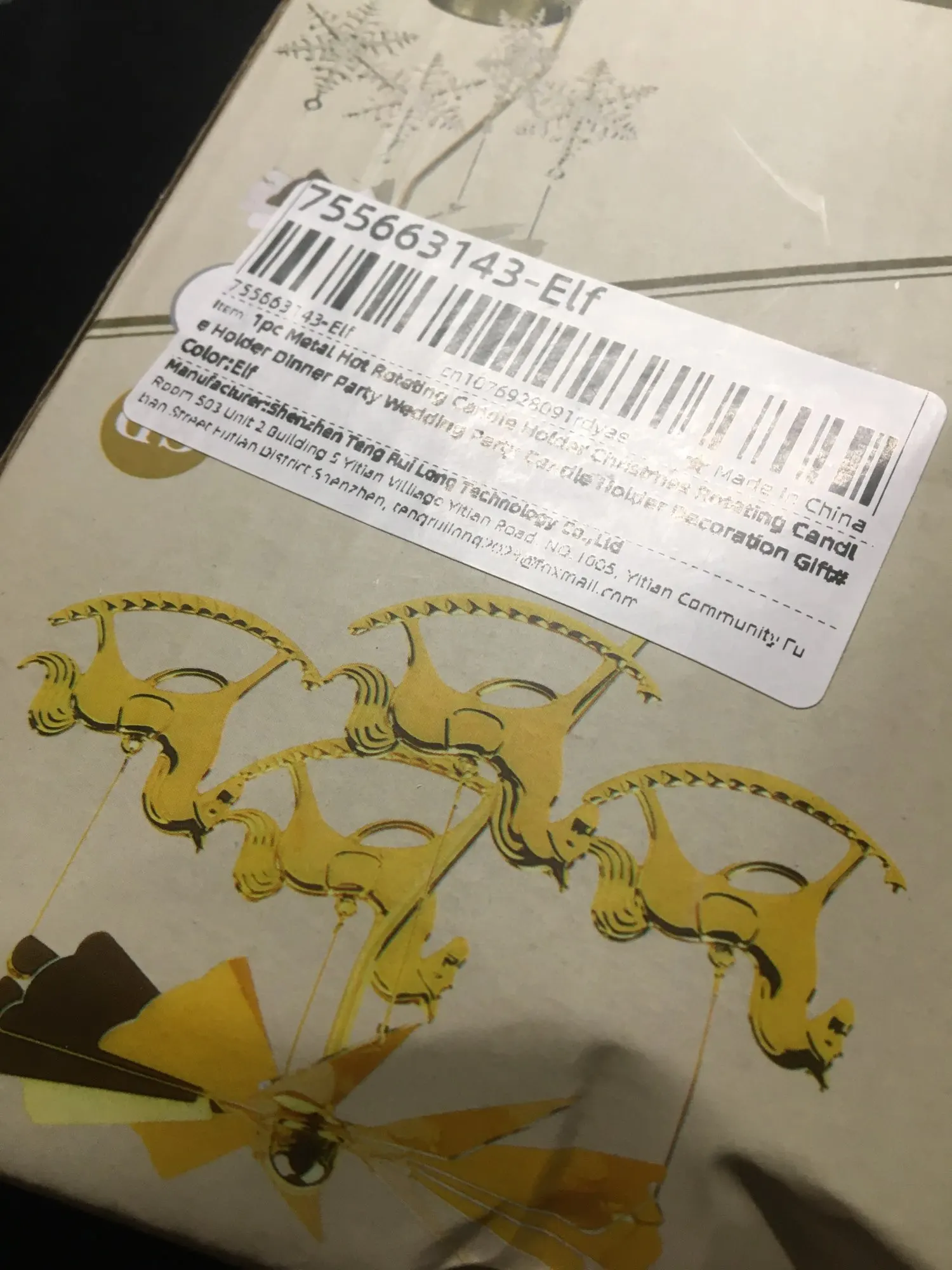 Metal Hot Rotating Candle Holder photo review