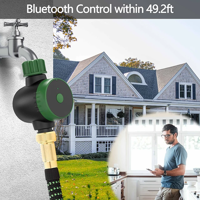 Tuya Smart Hose Faucet Watering Timer, with Wi-Fi Hub, Compatible with Alexa, Smart Life 3