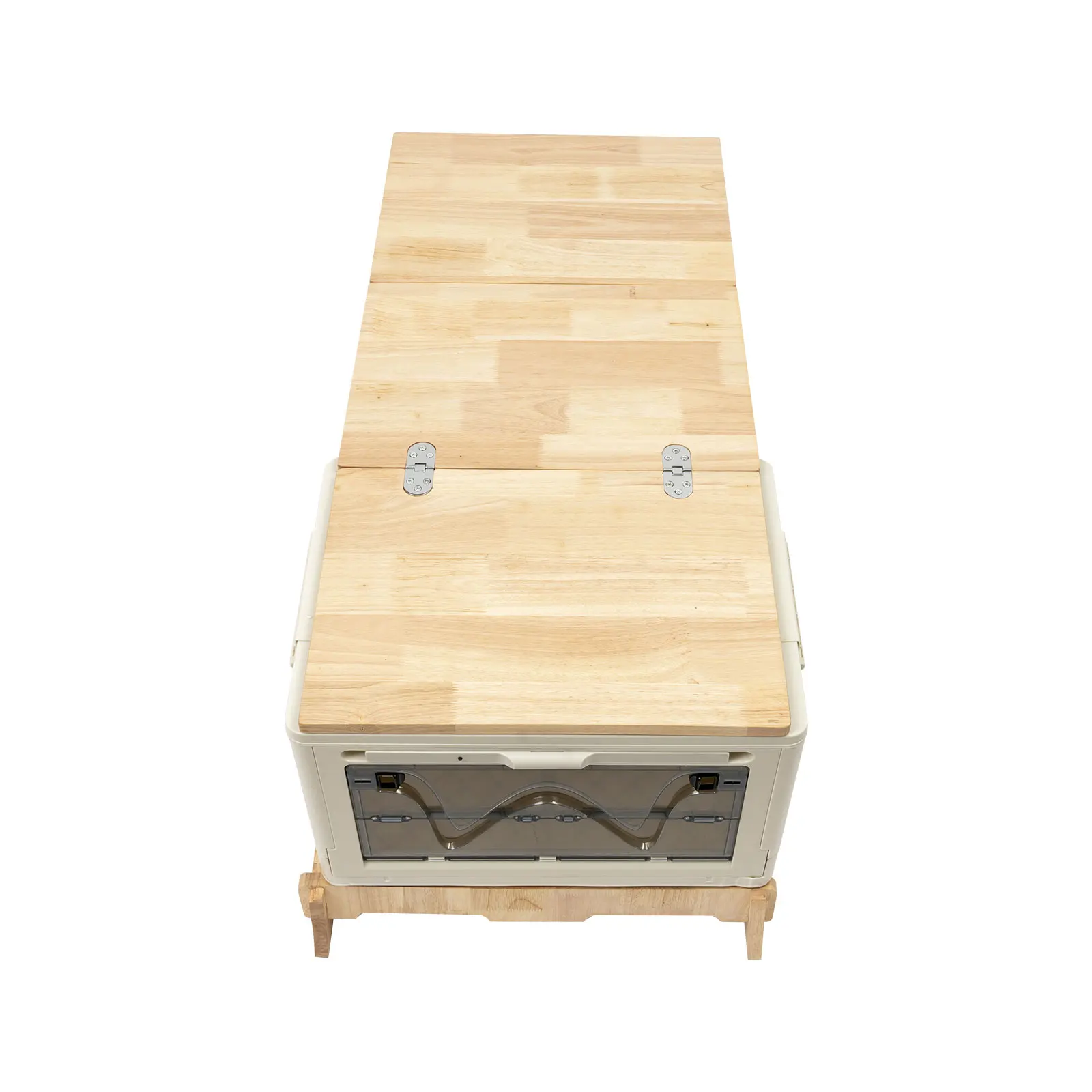 Folding Camping Table with Storage 4