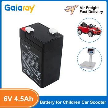Lead-acid Battery Backup Power 6V 4.5Ah Battery For Emergency Light Children Toy Car Electronic Scale 4.5Ah Rechargeable Battery 1