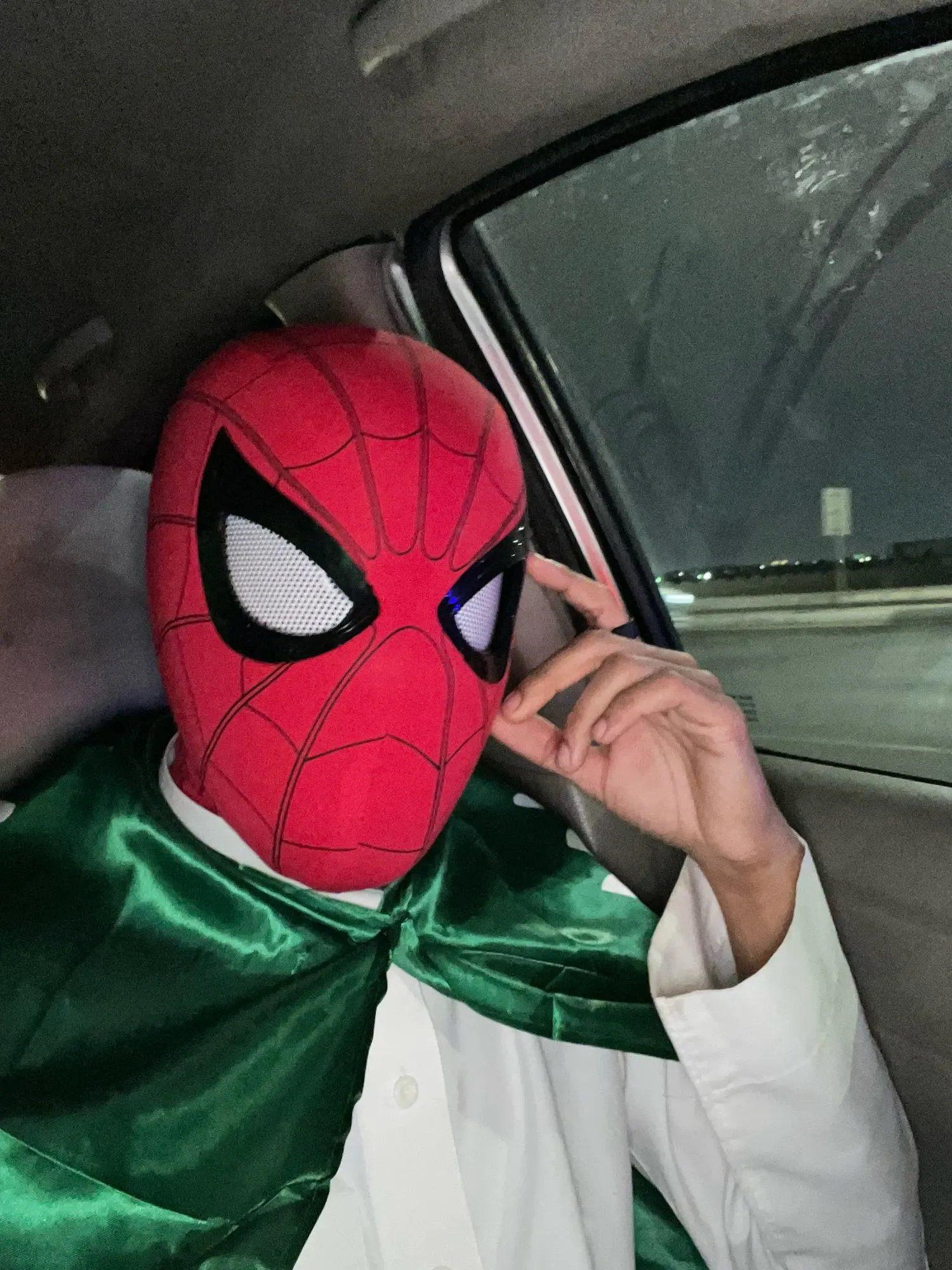 The SpideyFace Winking Mask