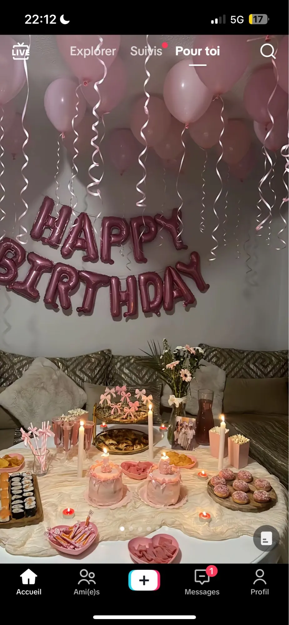 Blue Foil Birthday Balloon Set photo review