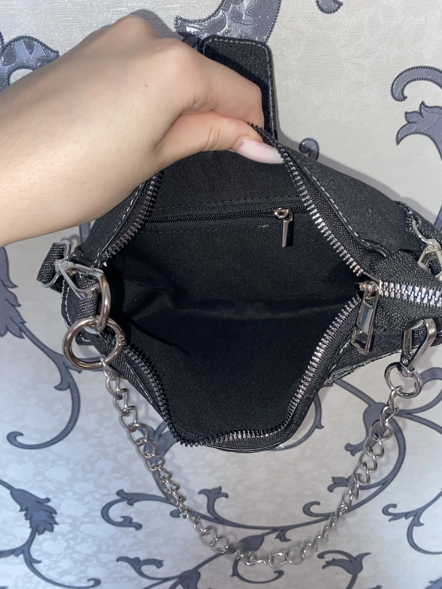Retro Grunge Bag, customer photo