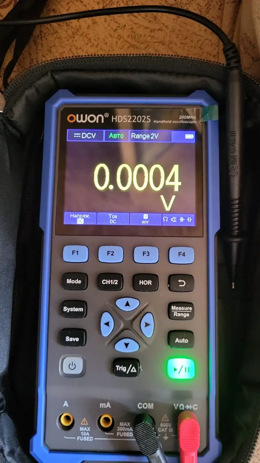OWON HDS2202S Digital Oscilloscope 2 Channels 200Mhz Bandwidth Portable 3 in 1 USB Osiclloscopes + Multimeter+Waveform Generator photo review