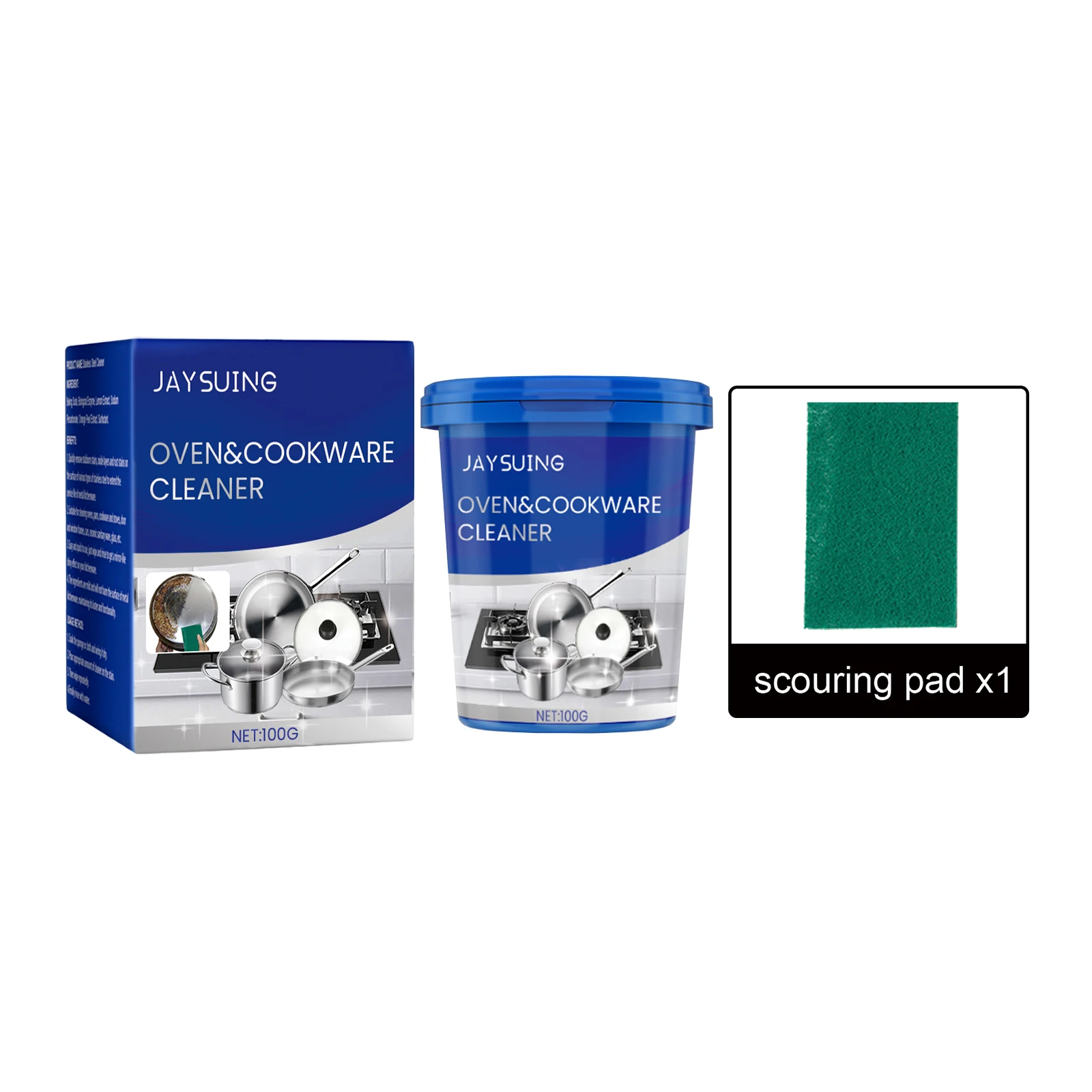 Oven Cleaning Tools For Stainless Steel Surfaces Cookware Cleaner