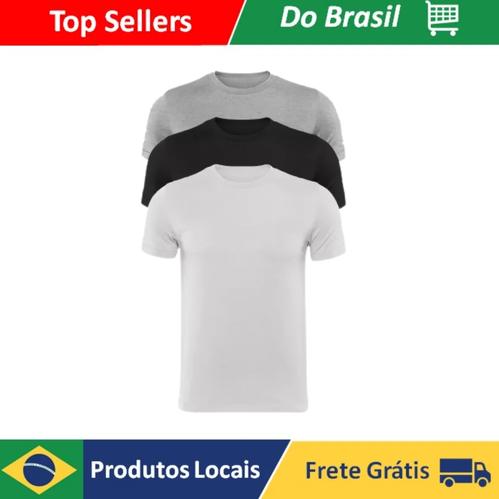Kit de 3 camisetas básicas de algodón para hombre, camisas Premium 30,1 de alambre, venta al por mayor, tela suave directa, Top de fabricante barato| - AliExpress