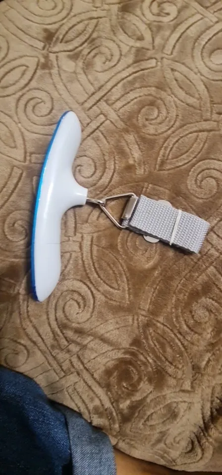 50kg/110lb Scale Portable Digital Luggage Weight Scale LCD Display photo review