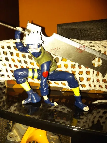 Anime Naruto Hatake Kakashi Figures NARUTO Accessories Action Figure Model Doll Cartoon Kids Children Toys Cool Birthday Gifts photo review