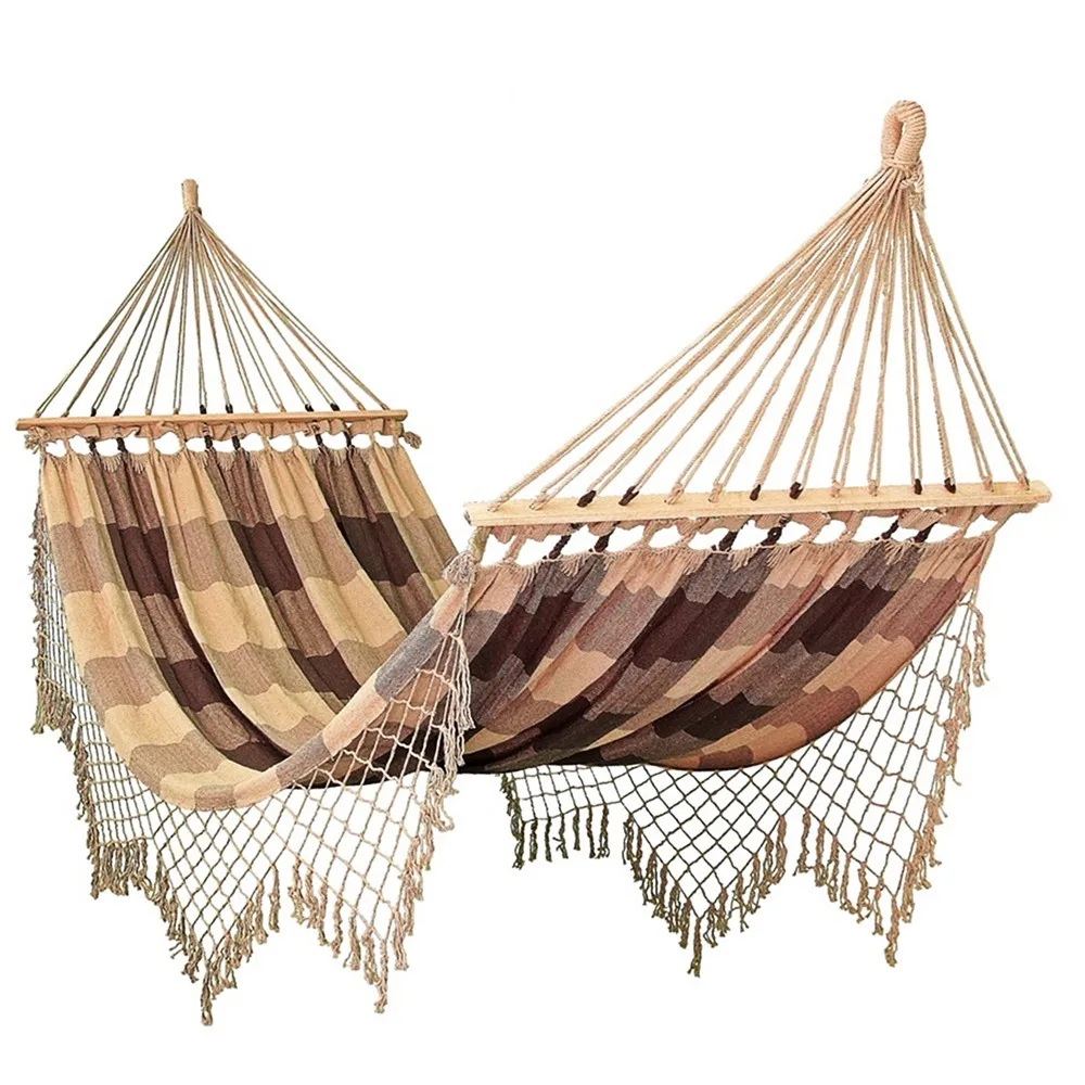 Large American Sleeping Net with Wood Various Colors