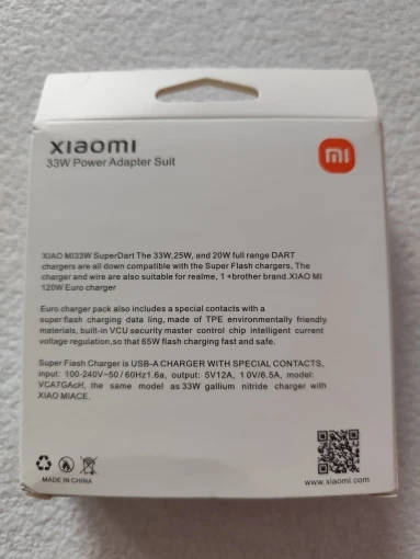 Xiaomi 33W Charging Combo (Type-A) photo review