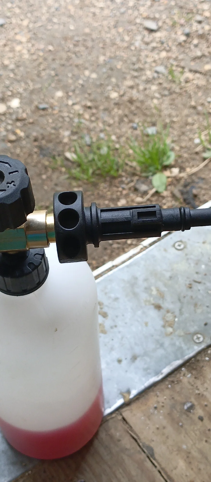 Plastic Adapter Foam Nozzle Foam Generator Snow Foam Lance for Karcher Bosche Sterwins Champion Stihl High Pressure Washer photo review