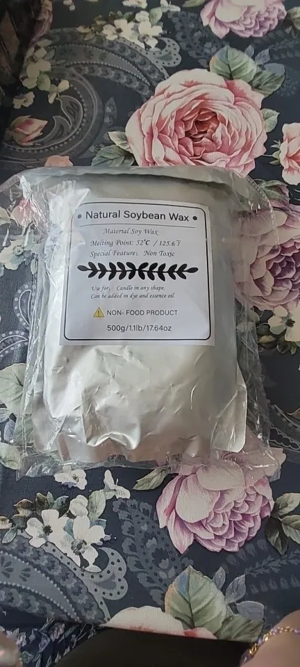 Natural Soy Wax For DIY Handmade Candles photo review