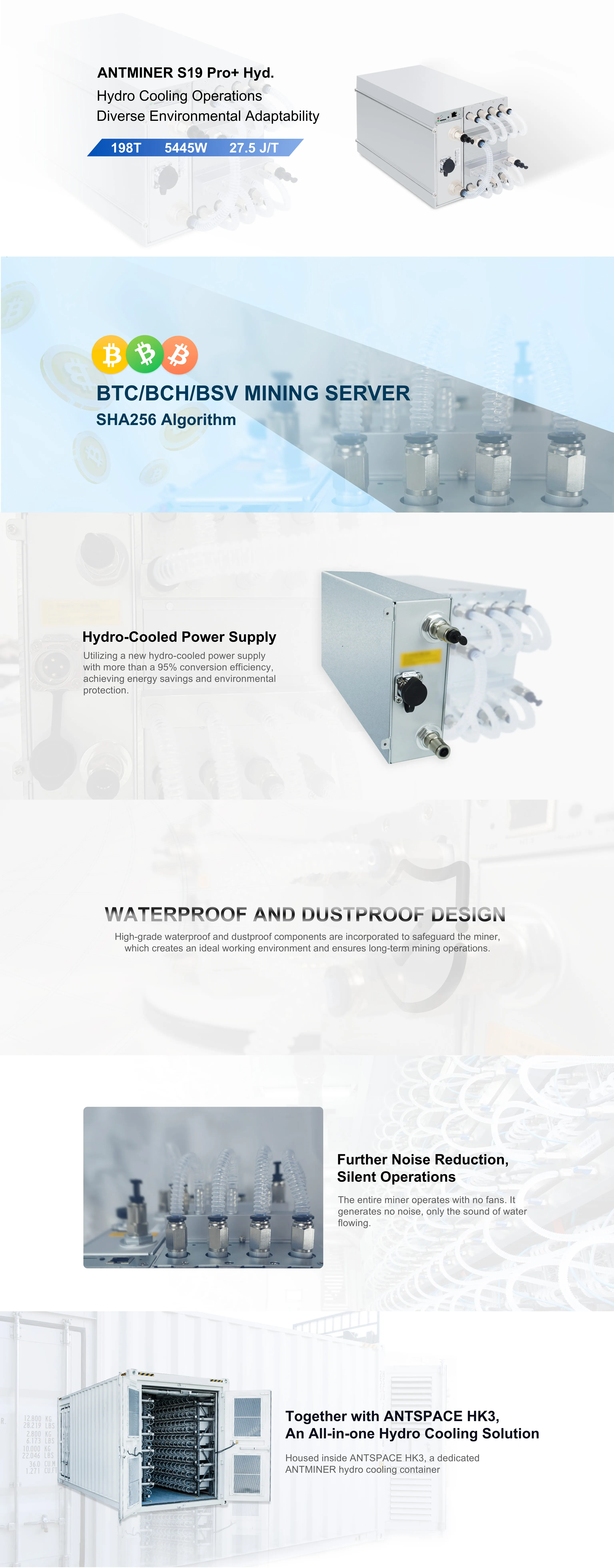 

AY BUY 3 получить 2 бесплатно Bitmain Antminer S19 Pro + Hyd 191TH ASIC