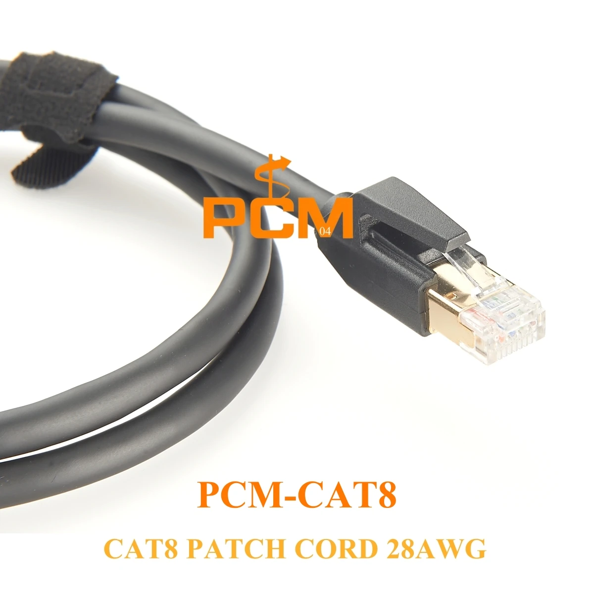 RJ45 CAT8 EtherCon Cable, 8P8C male to male cable with 2000MHz 40G High Speed for Router Modem PC and Gaming