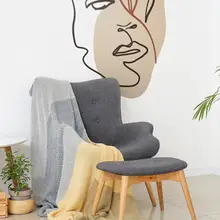 Bohem Face Figured Wall Sticker New Design and Accessories Home Decorations Special Modern Style Interior Stylish