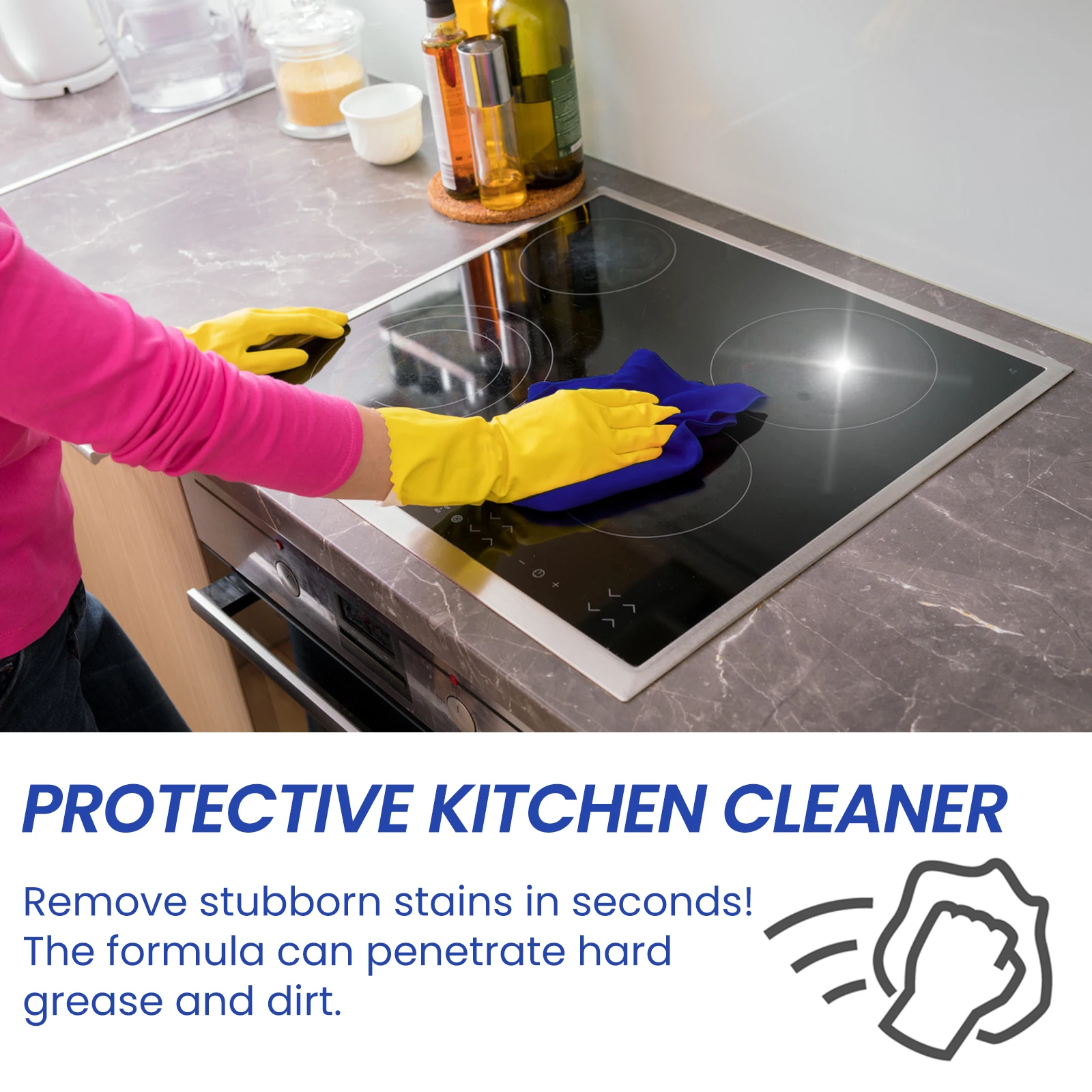 Concentrated Heavy Duty Kitchen Cleaner for Grease and Dirt