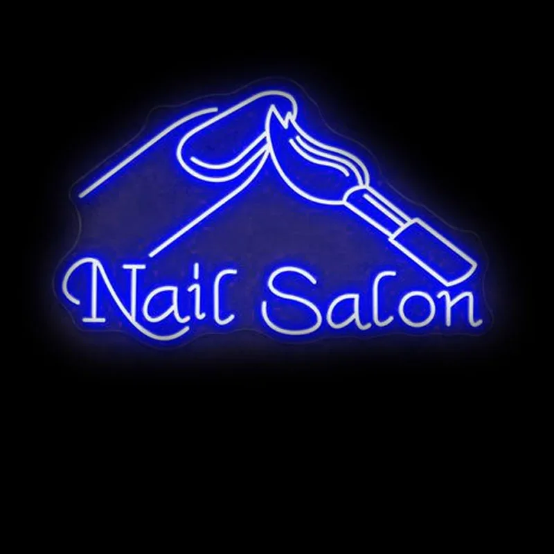 Neon Sign For Nail Salon Business Display Studio Work Room Wall Decor