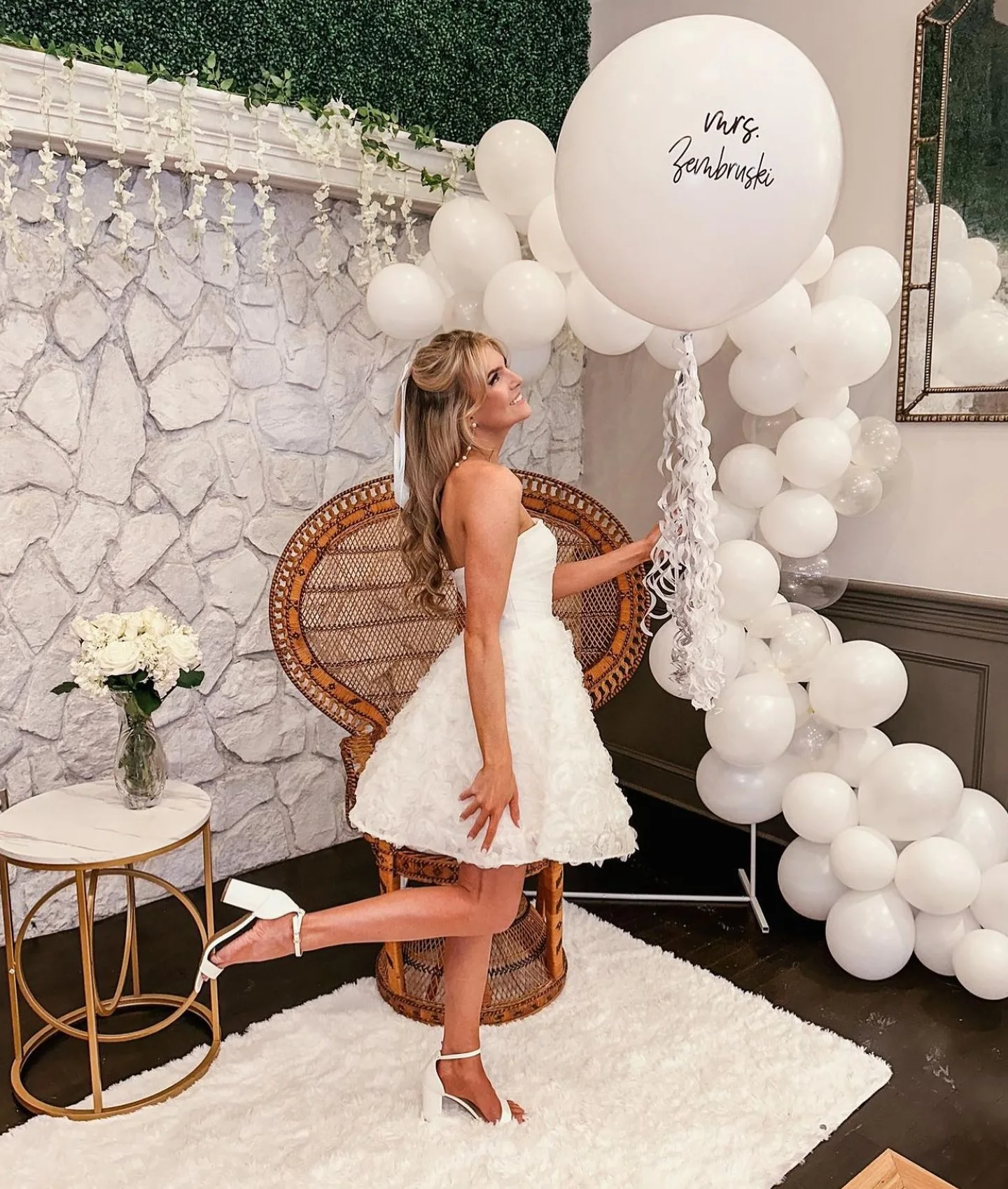 Off-the-shoulder Neckline A-line Wedding Dress With Lace Appliques  WD232