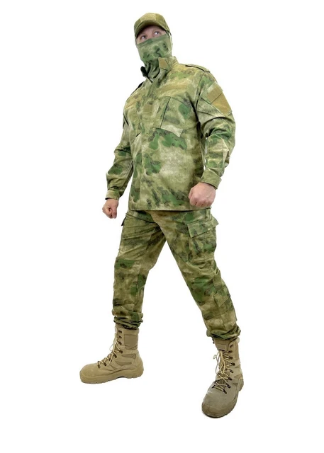 Suit military military ACU, camouflage green moss tactical