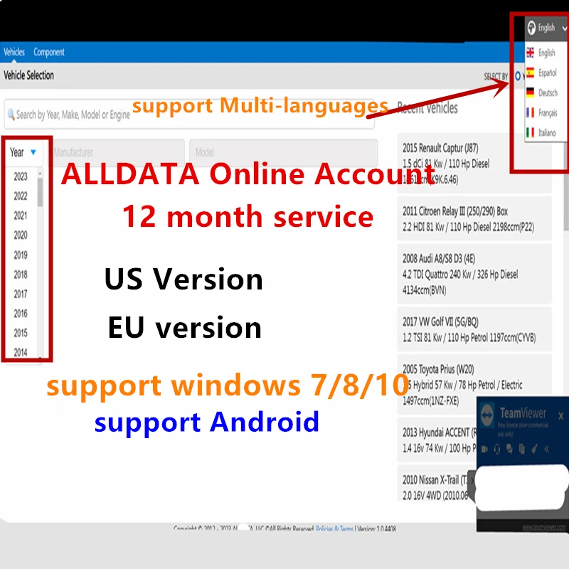 2024 Latest Version Alldata Online Account All Data Auto, 46 OFF