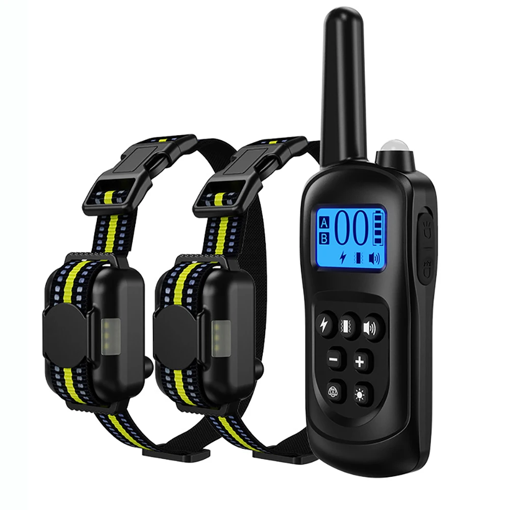 

For 2 Dogs Remote Control Dog Training Device Bark Stopper Dog Trainer Electronic Dog Training