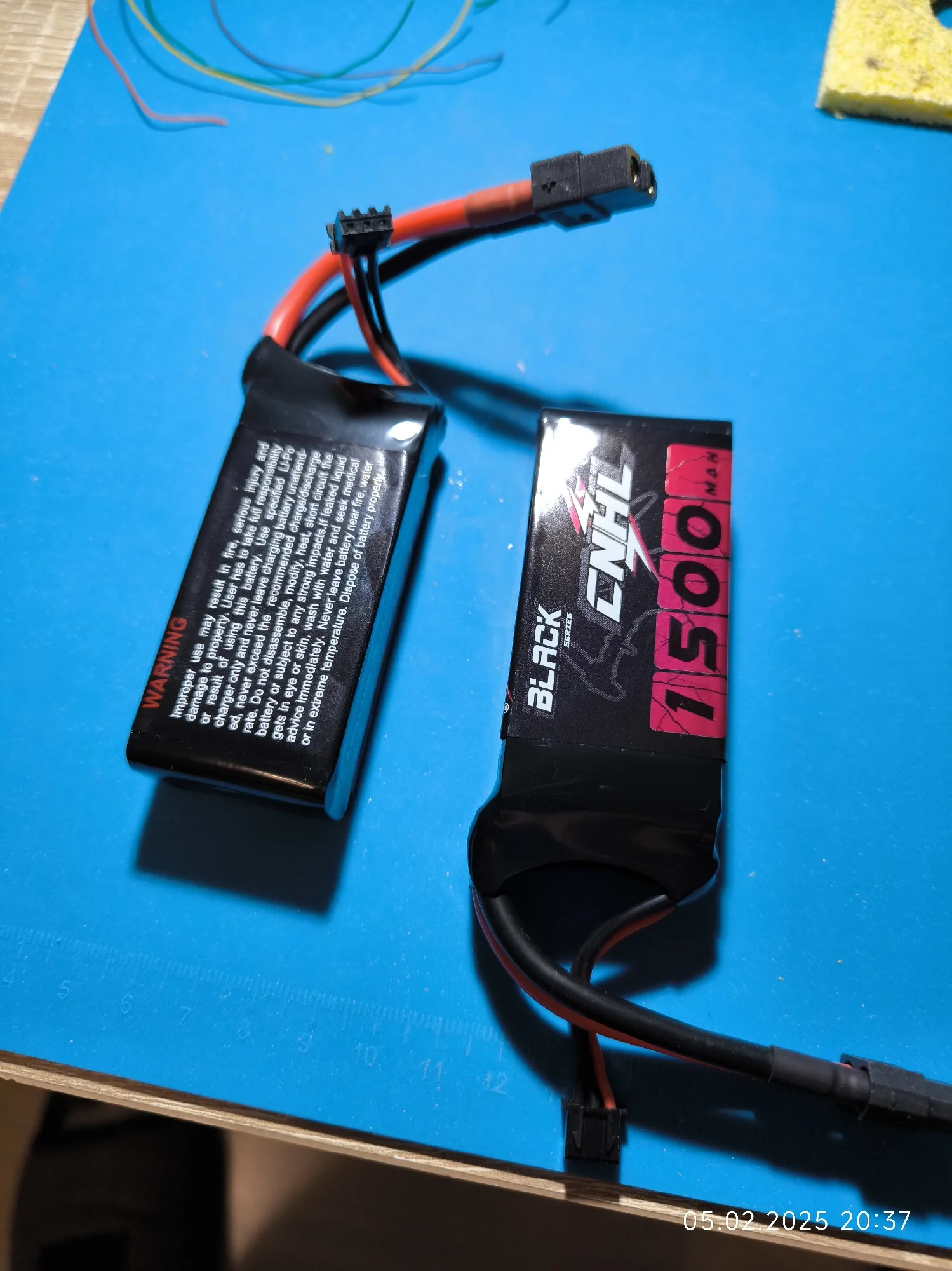 2pcs CNHL 2S Lipo Battery 7.4V 1100mAh 1300mAh 1500mAh 100C With XT60 Dean T Plug For RC FPV Airplane Drone Heli Quadcopter photo review