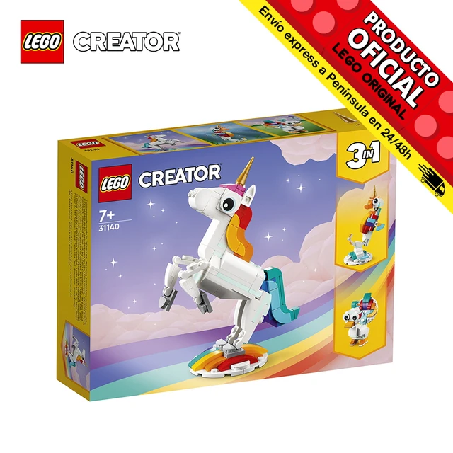 Lego Creator 3en1 - Unicorn Magic, 31140, Toys, Kids, Girls, Blocks,  original, Shop, Official License, New, bricks, bricks, bricks, Gift, Man,  Women, Adult - AliExpress