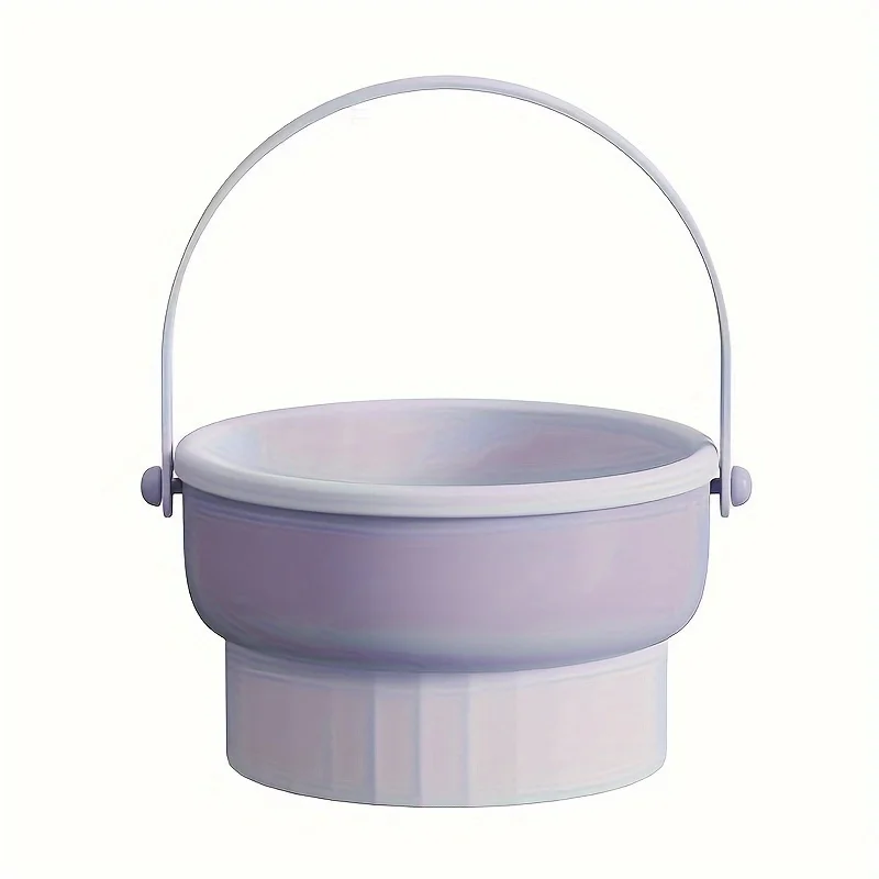 Makeup Brush Cleaning Bowl With Powder Puff Storage Rack, Beauty Egg Drying Tool, Suitable For Cleaning Various Makeup Brushes,