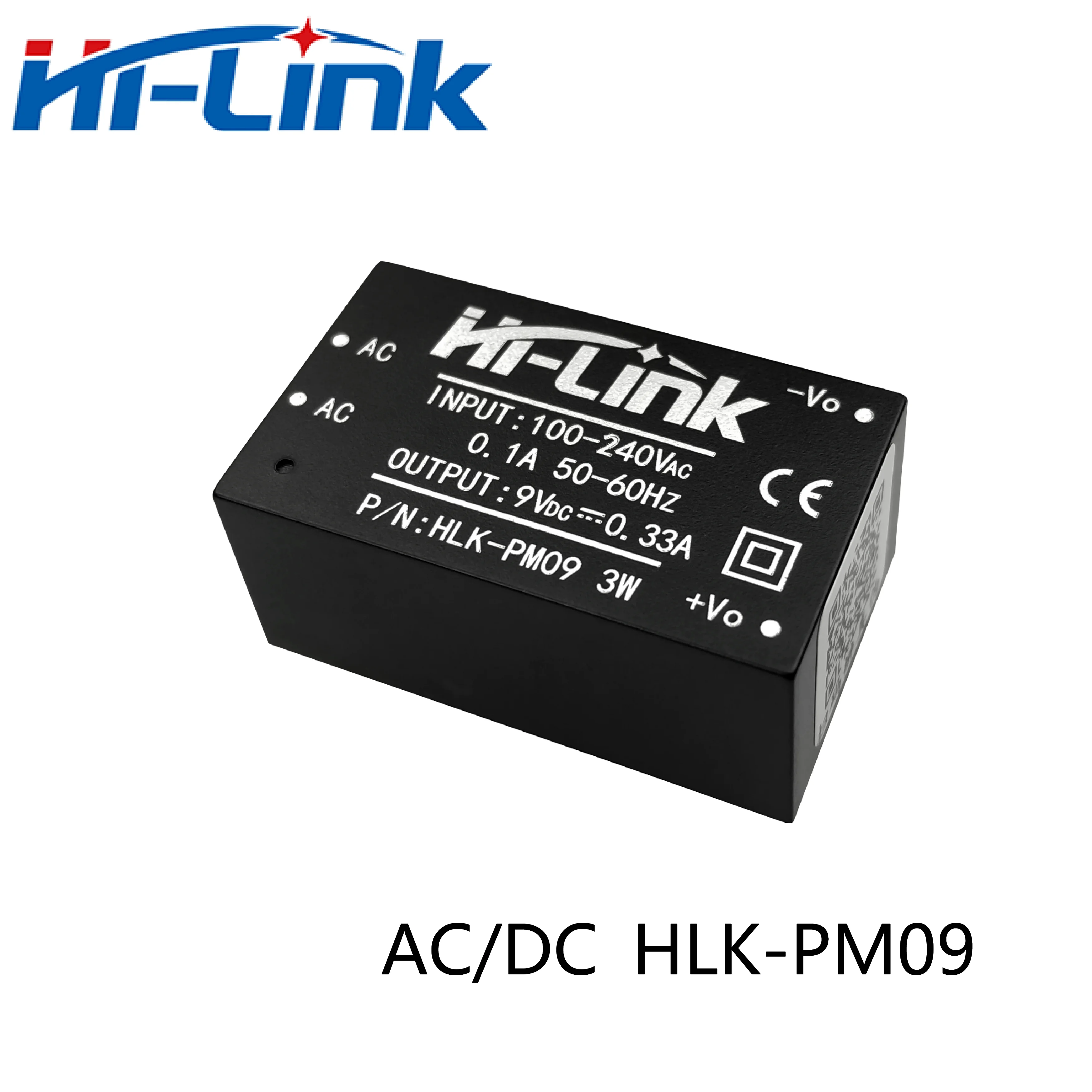 Hilink AC DC 220V to 9V Power Supply Module HLK-PM09 Mini Size Adjustable High Efficiency Step Down Converter