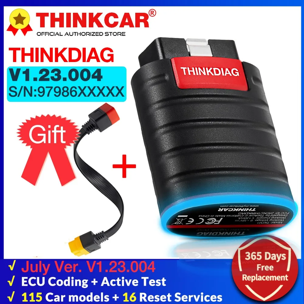 Thinkcar Old Chip Thinkdiag Full System Obd2 Diagnostic Tool Old ...