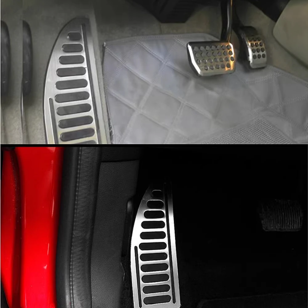 Car Pedal for Ford Mondeo Mk4 CD345 2008~2014 2009 AT Stainless Steel Anti-Slip Fuel Brake Rest Footres Cover Pad Accessories