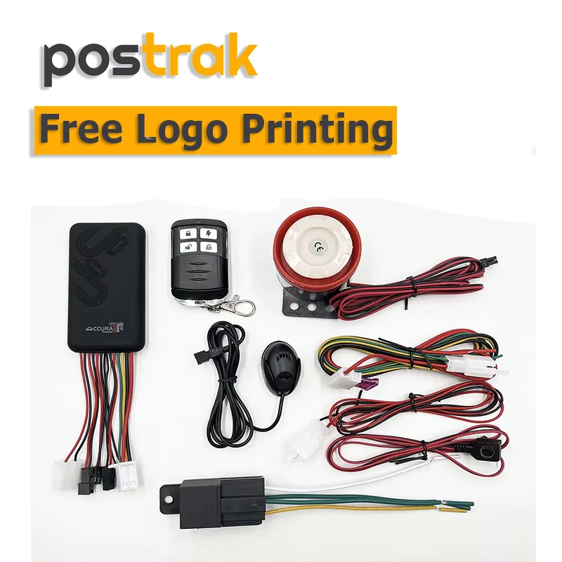 GT06R GPS Tracker Siren Remote Control For Vehicle Antitheft Car Alarm