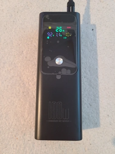 QOOVI PD 100W Power Bank 20000mAh External Battery Capacity Fast Charging Portable Charger Powerbank photo review