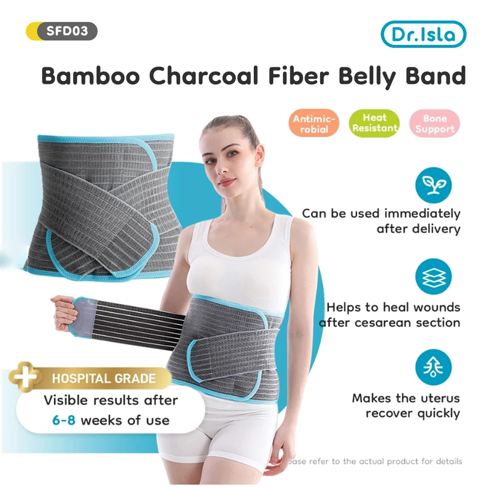 Waist Charcoal Belly Wrap Belly Bamboo Charcoal Shrinkx Belly Wrap