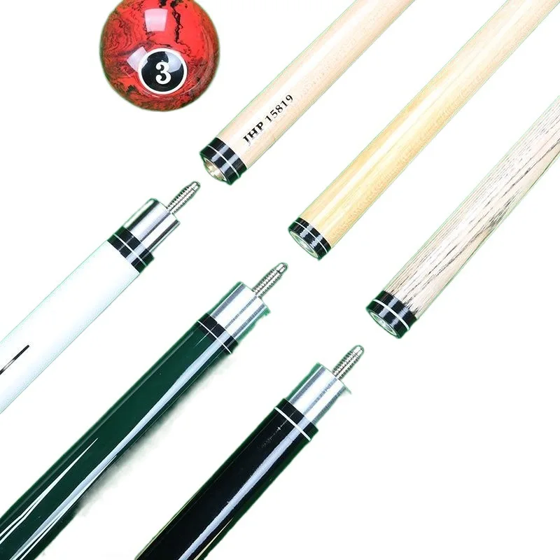 

Black Technology Carbon Fiber One Piece Thru Cue Stiffened Small Head Pool Cue Medium Eight Snooker Pool Cue